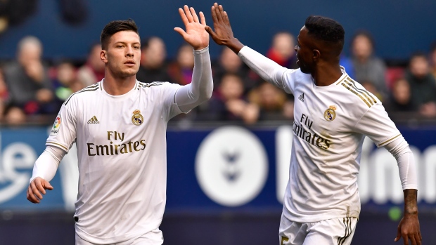 Luka Jovic Vinicius Junior, The Canadian Press Luka Jovic Vinicius Junior