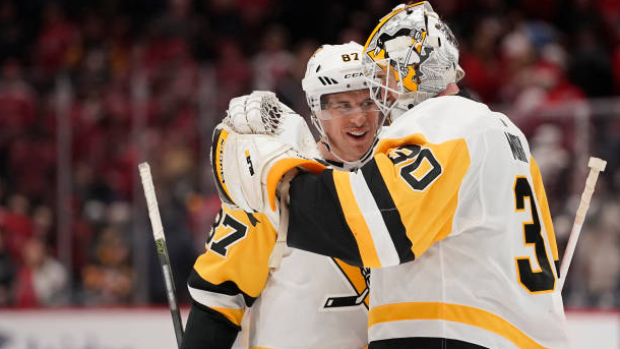 Sidney Crosby and Matt Murray