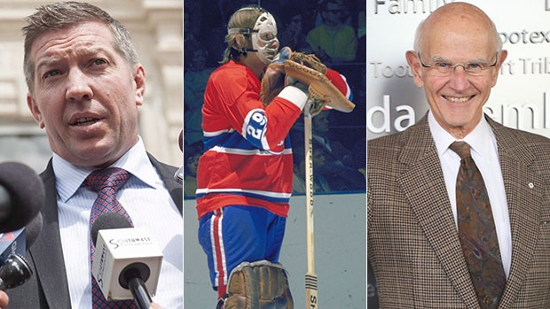 Sheldon Kennedy, Ken Dryden and Dr. Charles Tator