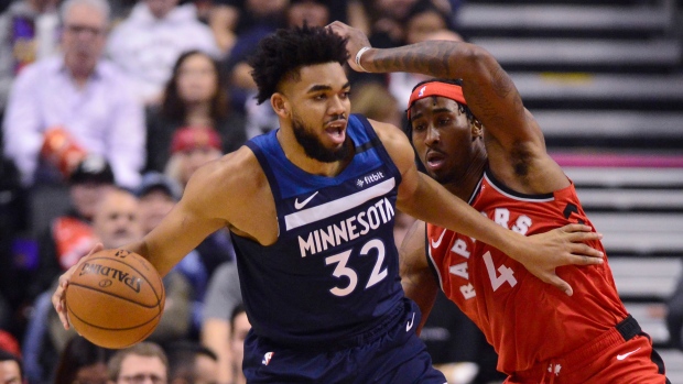 Karl-Anthony Towns, The Canadian Press Karl-Anthony Towns