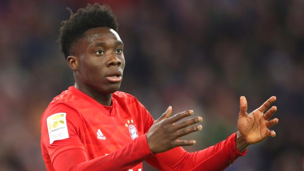 Alphonso Davies, The Canadian Press Alphonso Davies