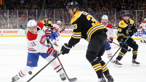 Boston Bruins player fined NHL maximum for cross-check in Game 2