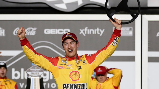Joey Logano, The Canadian Press Joey Logano