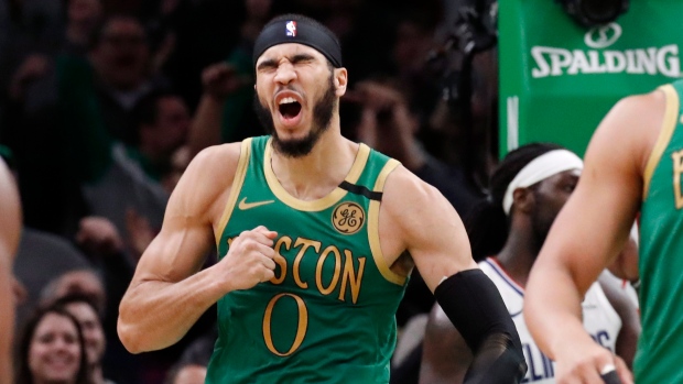 Jayson Tatum, The Canadian Press Jayson Tatum