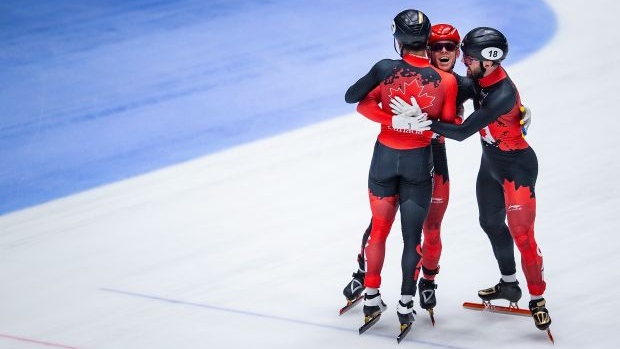 Canadian men's relay team