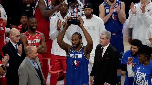 Kawhi Leonard, The Canadian Press Kawhi Leonard