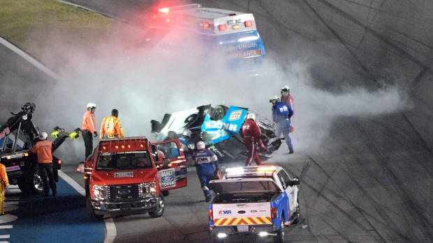 Daytona 500 crash