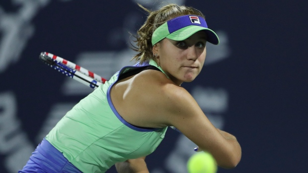 Sofia Kenin, The Canadian Press Sofia Kenin