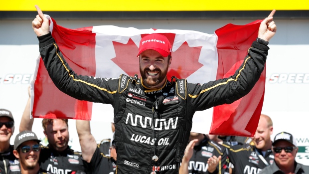 James Hinchcliffe, The Canadian Press James Hinchcliffe
