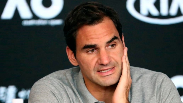 Roger Federer , The Canadian Press Roger Federer