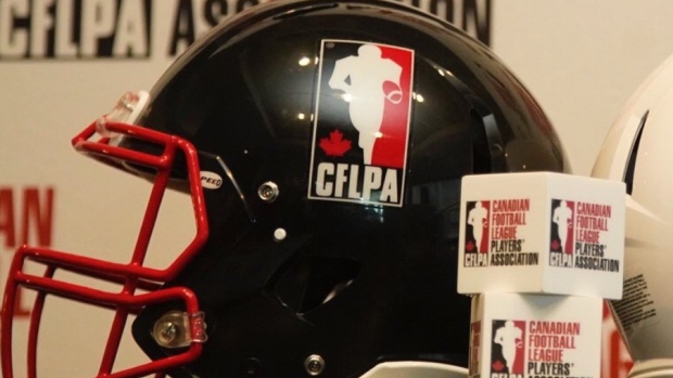 CFLPA helmet, CFLPA on Twitter CFLPA helmet