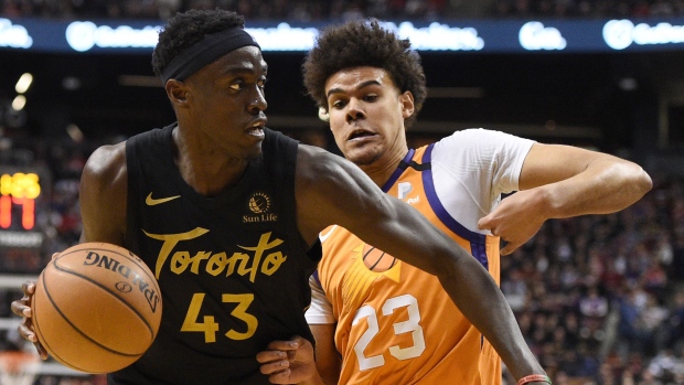 Pascal Siakam Cameron Johnson, The Canadian Press Pascal Siakam Cameron Johnson