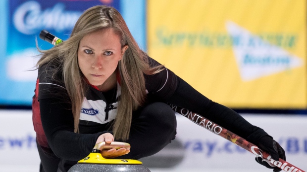 Team Ontario skip Rachel Homan, The Canadian Press Team Ontario skip Rachel Homan