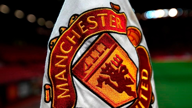 Manchester United corner flag, The Canadian Press Manchester United corner flag