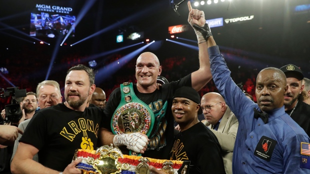 Tyson Fury, The Canadian Press Tyson Fury