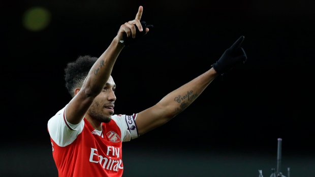 Pierre-Emerick Aubameyang, The Canadian Press Pierre-Emerick Aubameyang
