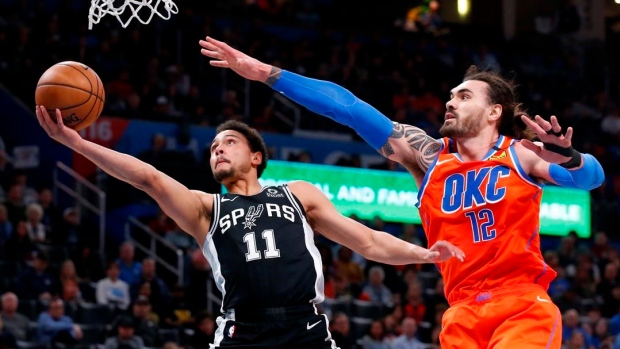 Steven Adams Bryn Forbes, The Canadian Press Steven Adams Bryn Forbes