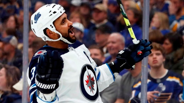 Dustin Byfuglien, The Canadian Press Dustin Byfuglien