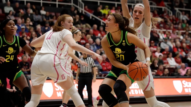 Sabrina Ionescu , The Canadian Press Sabrina Ionescu