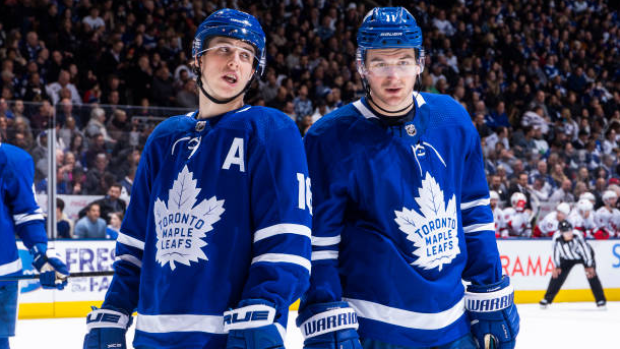 Mitch Marner and Zach Hyman, Getty Images Mitch Marner and Zach Hyman