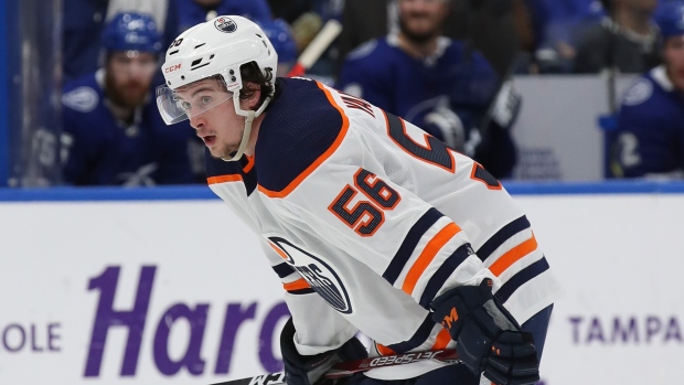 Edmonton Oilers F Kailer Yamamoto week-to-week with ankle injury 