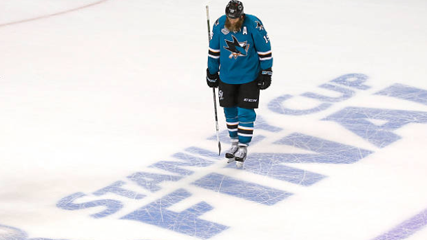 Joe Thornton in 2016 Stanley Cup final