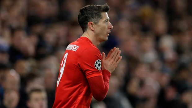 Robert Lewandowski, The Canadian Press Robert Lewandowski