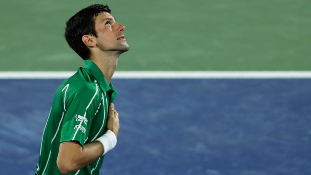 Novak Djokovic, The Canadian Press Novak Djokovic
