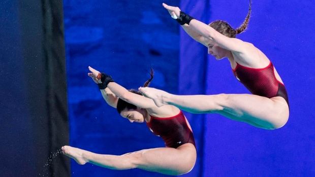 Canadian divers Meaghan Benfeito and Caeli McKay win World Series gold