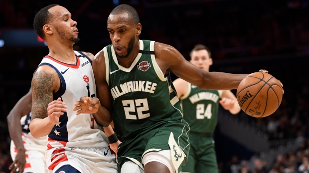 Khris Middleton, The Canadian Press Khris Middleton