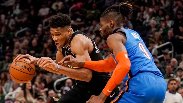 Giannis Antetokounmpo, The Canadian Press Giannis Antetokounmpo