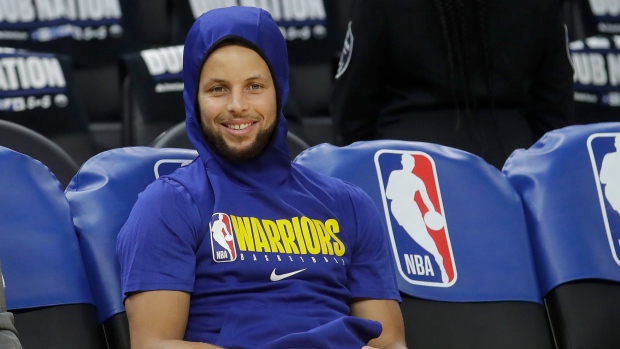 Stephen Curry , The Canadian Press Stephen Curry