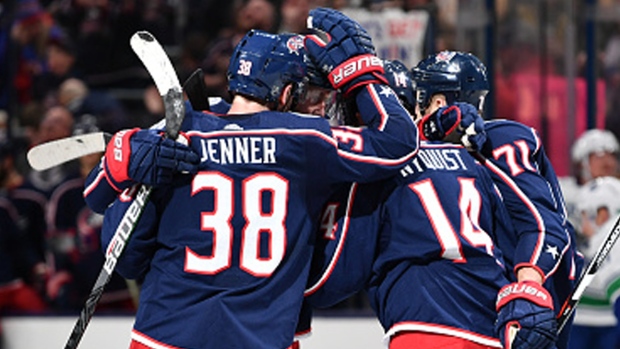Blue Jackets Celebrate Blue Jackets Celebrate