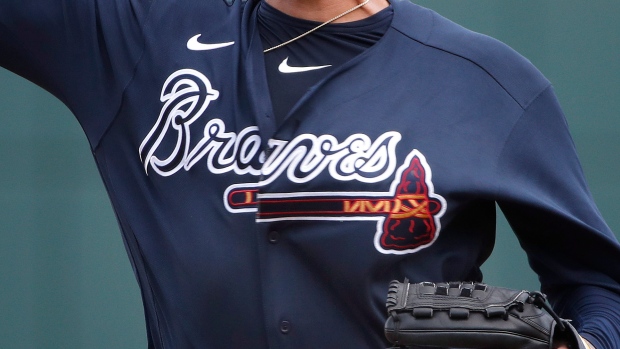 Braves Chop Sticker - Braves Chop Atlanta Braves - Discover