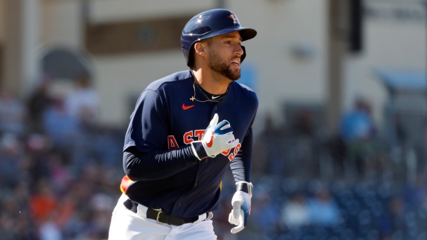 George Springer, The Canadian Press George Springer