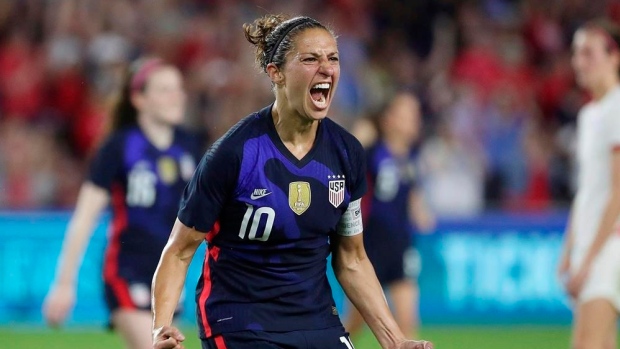 Carli Lloyd, The Canadian Press Carli Lloyd