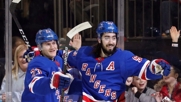 nhl scores new york rangers