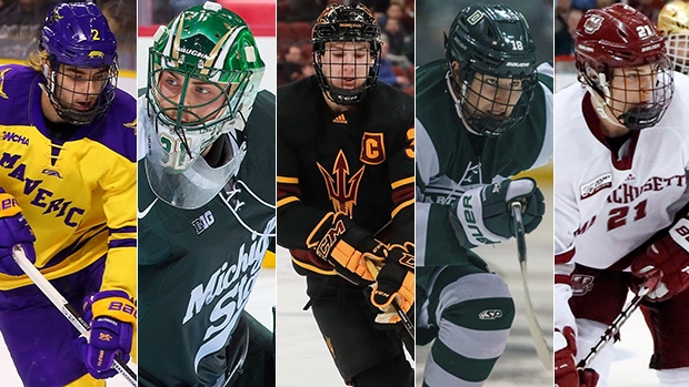 ncaa hockey players in the nhl