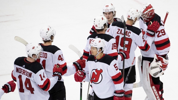 New Jersey Devils , The Canadian Press New Jersey Devils