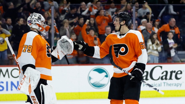 Carter Hart, Justin Braun, The Canadian Press Carter Hart, Justin Braun