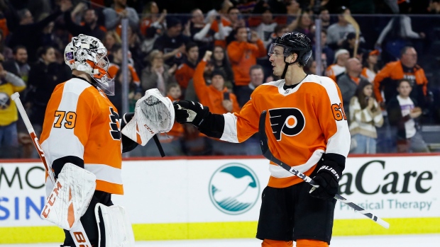 Carter Hart, Justin Braun, The Canadian Press Carter Hart, Justin Braun