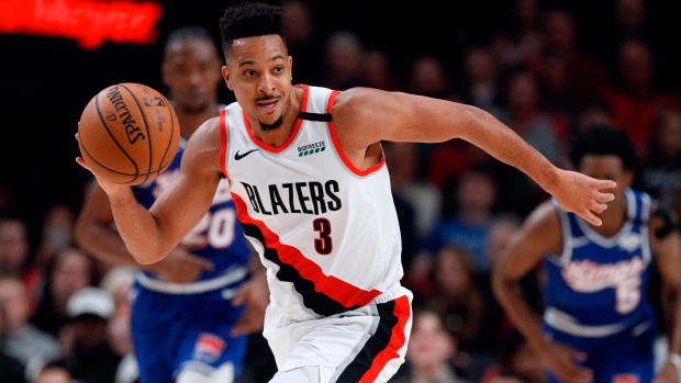 CJ McCollum, The Canadian Press CJ McCollum