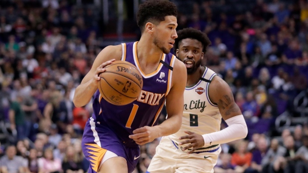 Devin Booker, The Canadian Press Devin Booker