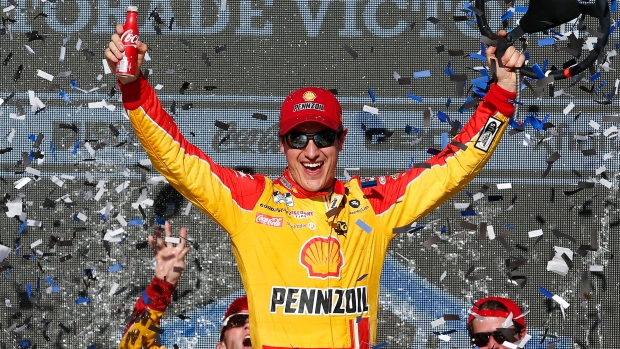 Joey Logano, The Canadian Press Joey Logano