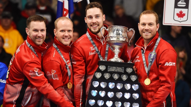 Brad Gushue Mark Nichols Brett Gallant Geoff Walker