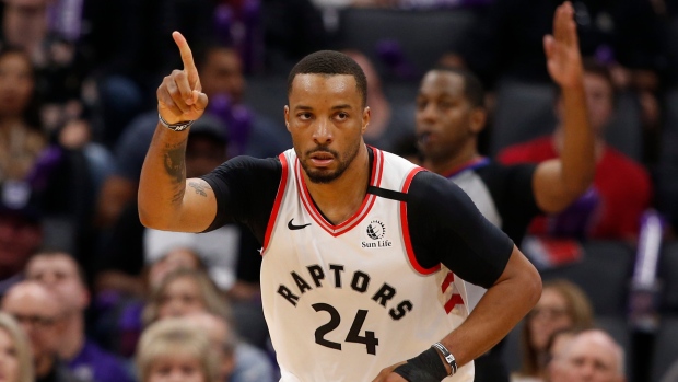 Toronto Raptors' Norman Powell making 