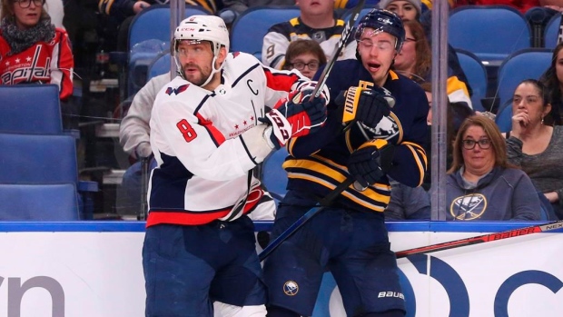 Kahun scores shootout goal in Sabres' win over Caps