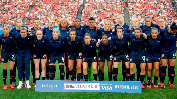 US women soccer, The Canadian Press US women soccer