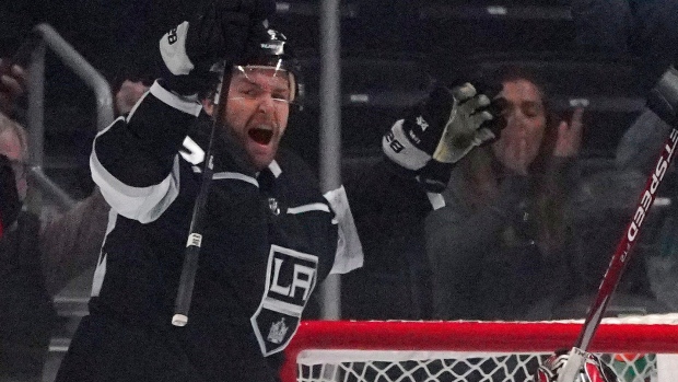 los angeles kings cross check jersey
