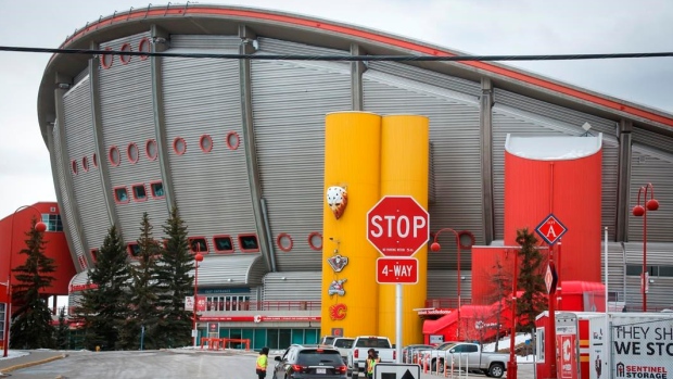 Scotiabank Saddledome, The Canadian Press Scotiabank Saddledome